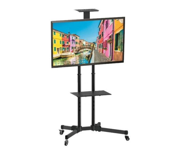 Techly Mobilny stojak do tv 37-70 cali 50kg, dwie półki - 1584932 - zdjęcie 3